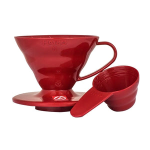 Hario V60-01 Plastic Dripper Red - Wexford Coffee Roasters